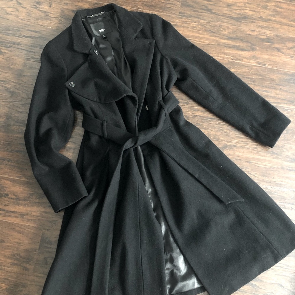 Heavy Double Breasted Wool Coat